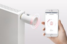 Danfoss Eco ™ - это автономный интеллектуальный радиаторный термостат для домашнего управления радиаторным отоплением через Bluetooth.